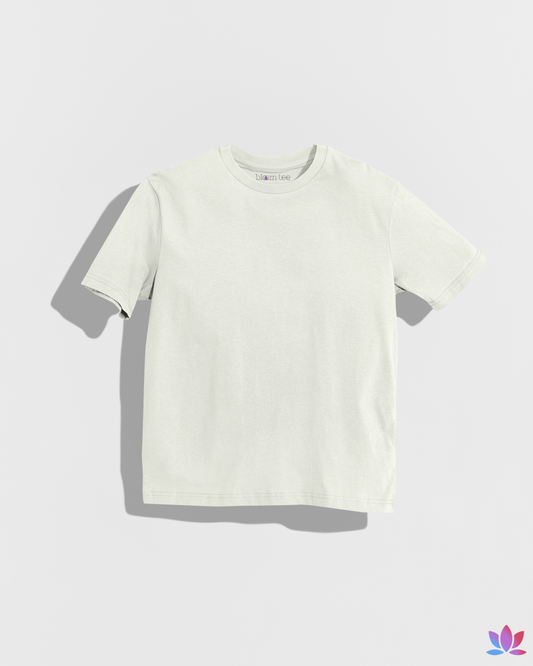 'Basic' Bloom Tee (Off White)