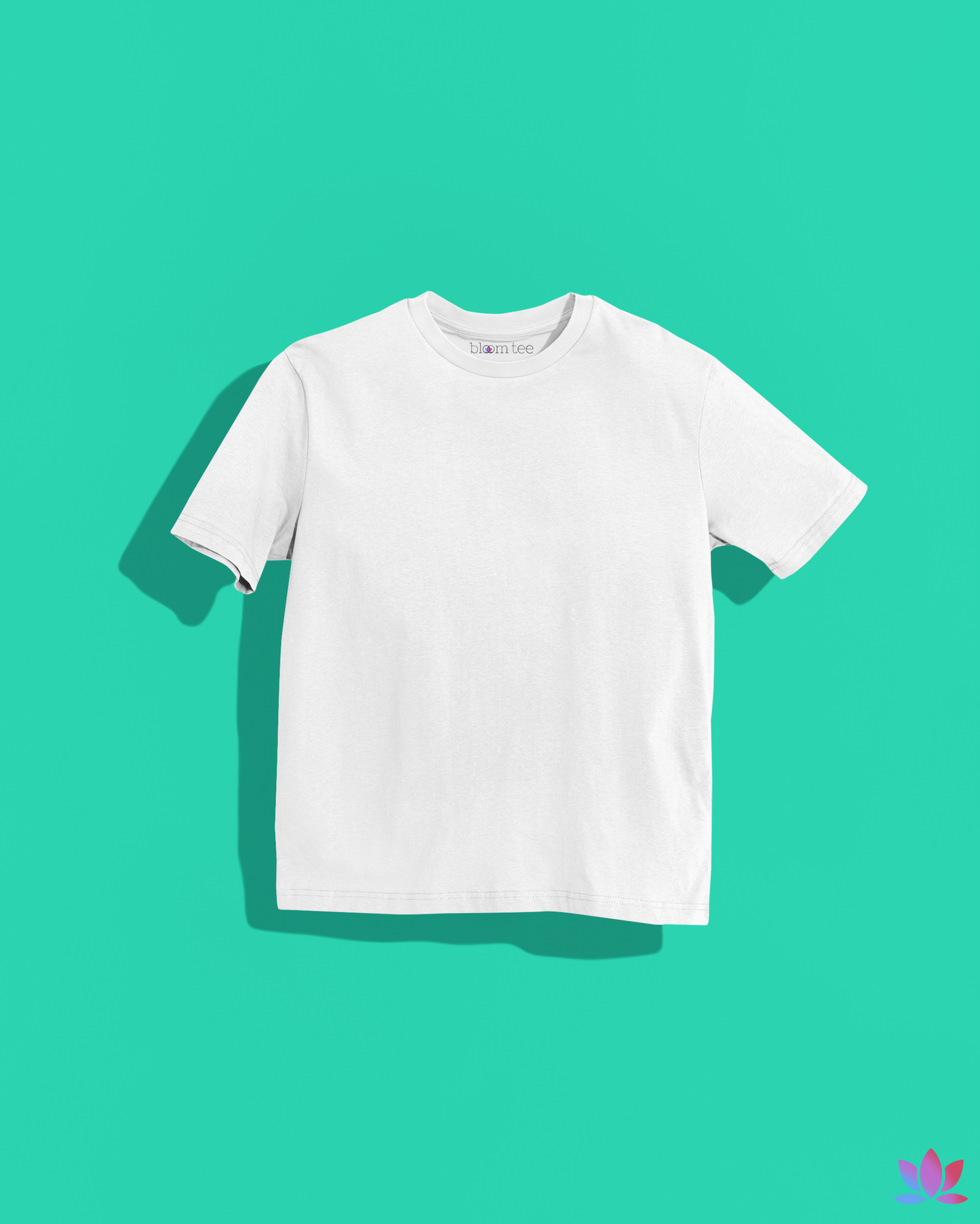 'Basic' Bloom Tee (White)