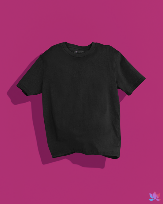 'Basic' Bloom Tee (Black)