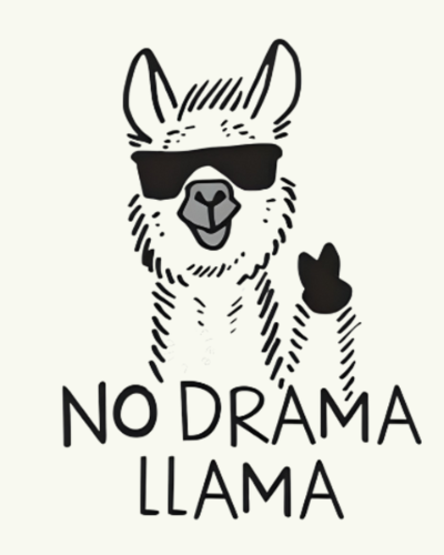 No Drama Llama - Oversize