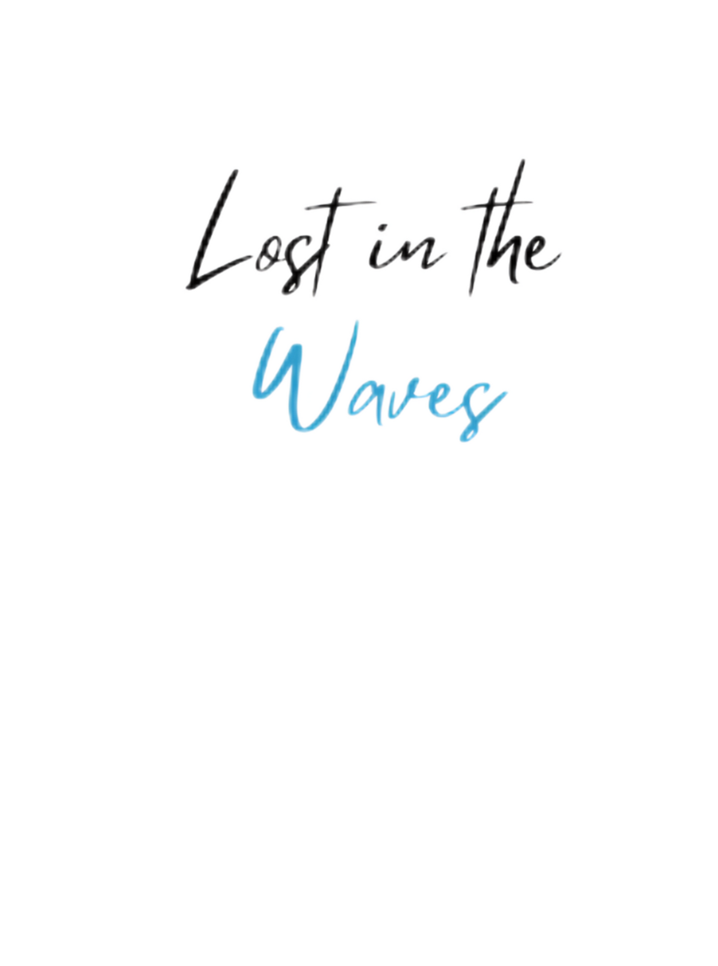 Lost in the waves - Oversize